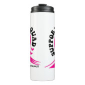 乳がん認識度の健康医療ギフト タンブラー (正面)