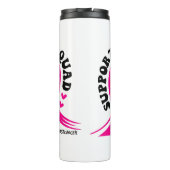乳がん認識度の健康医療ギフト タンブラー (裏面)