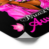 乳がん認識度アフリカ系アメリカ人女性メル ポスター (角)