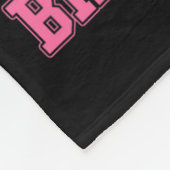 乳がん認識度アメリカンフットルウォム フリースブランケット (角)