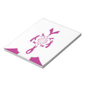 乳がん認識度アートプリント ノートパッド (回転)