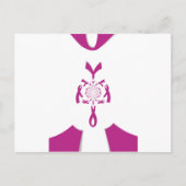 乳がん認識度アートプリント ポストカード (正面)