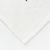 乳がん認識度エンジェルウィングフラワークロスPi フリースブランケット (角)