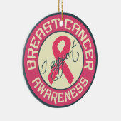 乳がん認識度オーナメント セラミックオーナメント (右)