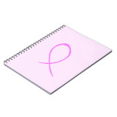 乳がん認識度カスタマイズ可能ノートブック ノートブック (左側)