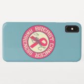 乳がん認識度カスタムの電話症例 Case-Mate iPhoneケース (裏面(横))