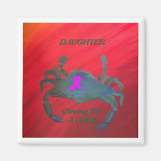 乳がん認識度カニ磁石 マグネット