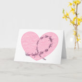 乳がん認識度カード カード (黄色い花)