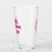 乳がん認識度ガラス タンブラーグラス (左)