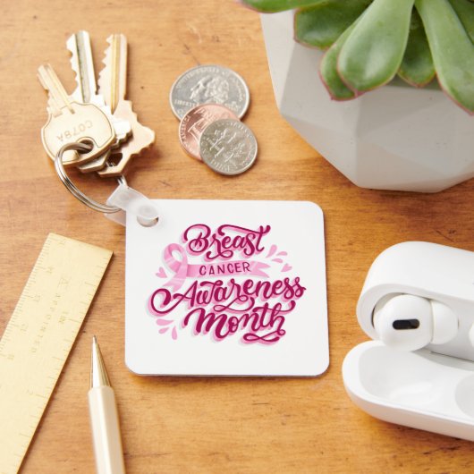 乳がん認識度キーチェーン キーホルダー (デスク)