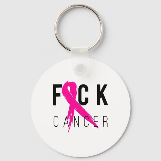 乳がん認識度ギフトレトロ動揺して2 キーホルダー (正面)