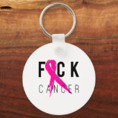 乳がん認識度ギフトレトロ動揺して2 キーホルダー (正面)