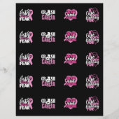 乳がん認識度シール (正面)