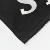 乳がん認識度タヌキFeralと強 フリースブランケット (角)