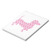 乳がん認識度ダシュント ノートパッド (回転)