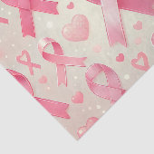 乳がん認識度ティッシュペーパー 薄葉紙 (詳細)