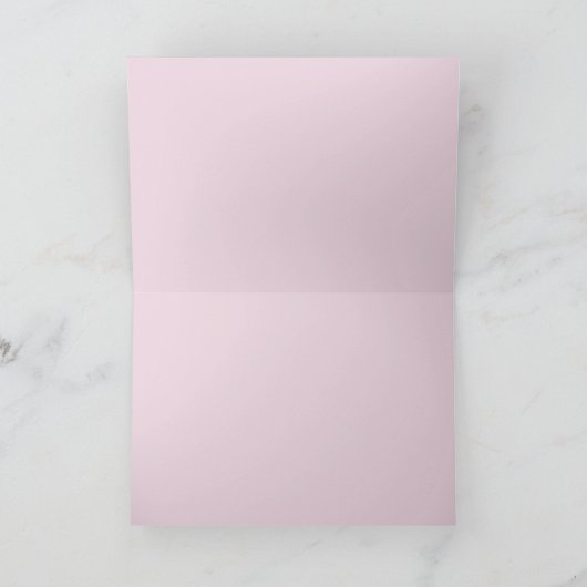 乳がん認識度ヒョウ柄 カード (内部)