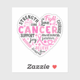 乳がん認識度ビニールシール シール