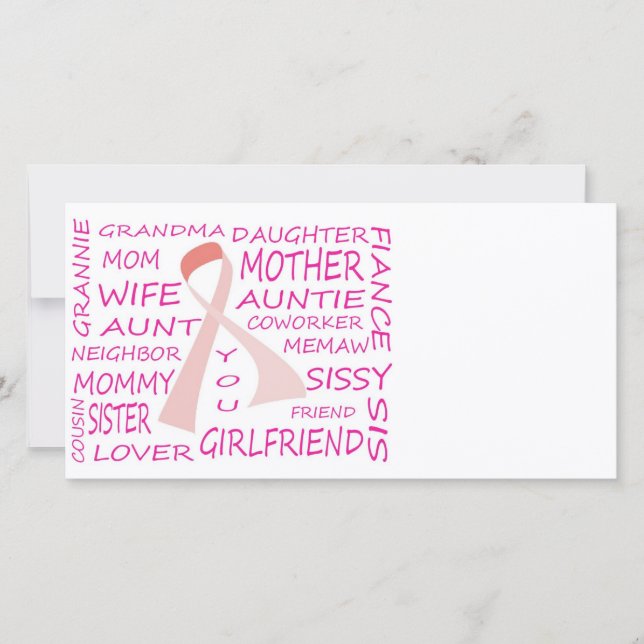 乳がん認識度ピンクリボンデザイン (正面)