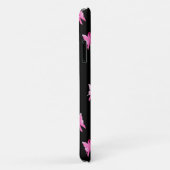 乳がん認識度ピンクリボンバタフライ Case-Mate iPhoneケース (裏面/右)