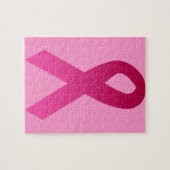 乳がん認識度ピンクリボン ジグソーパズル (横)