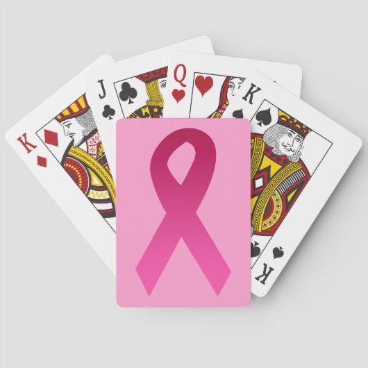 乳がん認識度ピンクリボン トランプ (裏面)