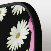 乳がん認識度ピンクリボン ピックルボールラケット (左詳細)