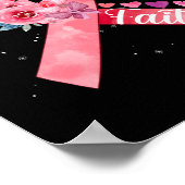 乳がん認識度ピンクリボン ポスター (角)