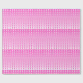 乳がん認識度ピンクリボン ラッピングペーパー (フラット)