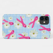 乳がん認識度ピンクリボン Case-Mate iPhoneケース (裏面(横))