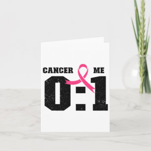 乳がん認識度ピンクリボン – Me 1 Cancer カード