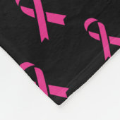 乳がん認識度フリースブランケット フリースブランケット (角)