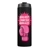 乳がん認識度ボクシンググローブサポートサーヴィ タンブラー (正面)