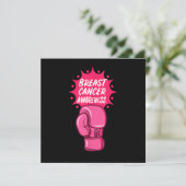 乳がん認識度ボクシンググローブサポートサーヴィ 招待状 (スタンド正面)