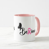 乳がん認識度マグカップ マグカップ (正面右)