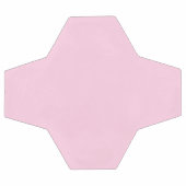 乳がん認識度ライトピンク無地のかわいい サッカーボール (フラット)