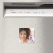 乳がん認識度リボンフォトキープサケ マグネット (インサイチュ (食洗機))