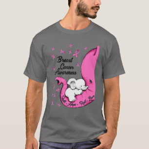 乳がん認識度信仰希望ラブピンクと戦う Tシャツ