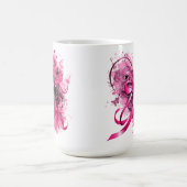 乳がん認識度及び支持体 コーヒーマグカップ (中央)