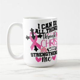 乳がん認識度及び支持体 コーヒーマグカップ