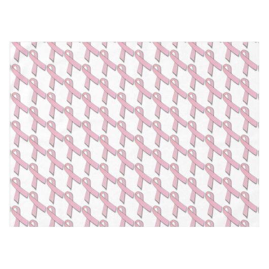 乳がん認識度型 テーブルクロス (正面(横))