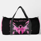 乳がん認識度大型ダフェルバッグ ダッフルバッグ (正面)