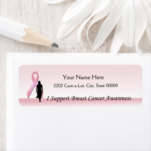 乳がん認識度差出人住所2 ラベル (インサイチュ)