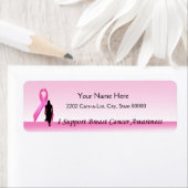 乳がん認識度差出人住所3 ラベル (インサイチュ)