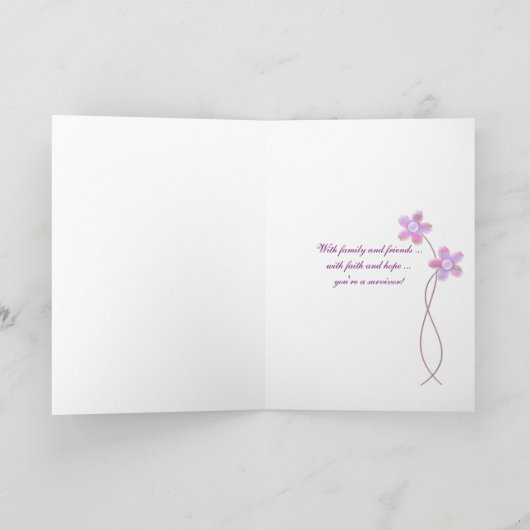 乳がん認識度帯 カード (内部)