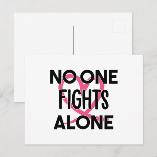 乳がん認識度帯 ポストカード (正面/裏面)