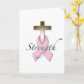 乳がん認識度強度 カード (黄色い花)