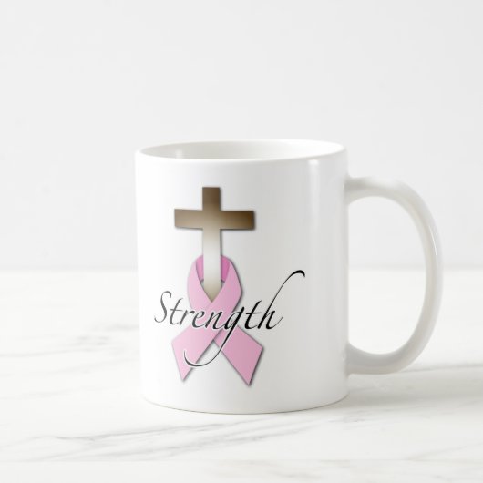 乳がん認識度強度 コーヒーマグカップ (右)