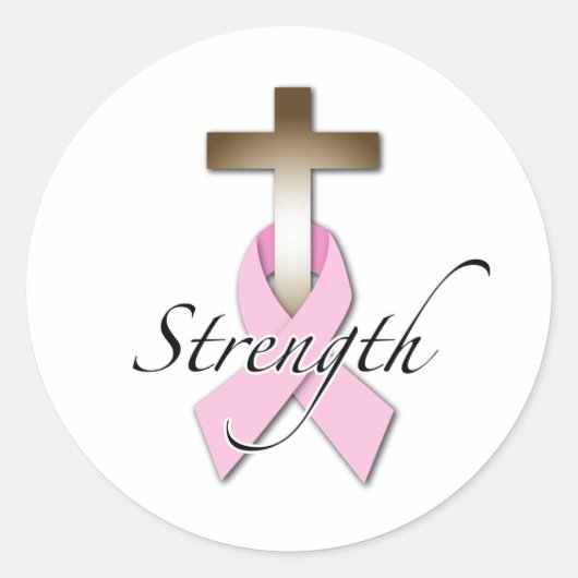 乳がん認識度強度 ラウンドシール (正面)