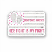 乳がん認識度戦 シール (正面)